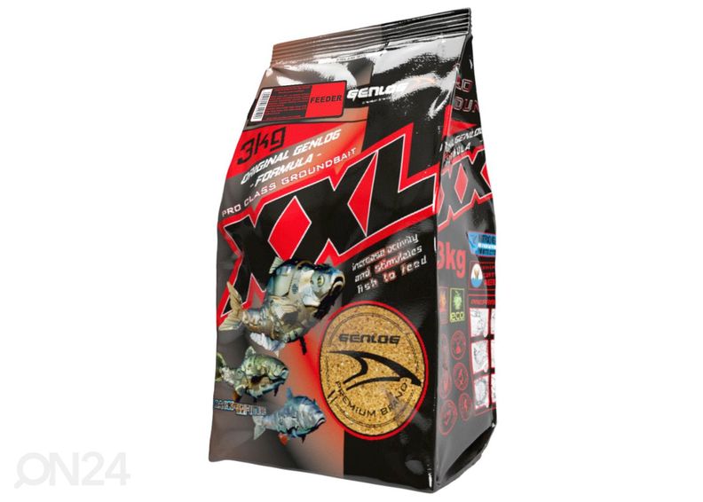 Kalasööt genlog xxl 3 kg feeder suurendatud