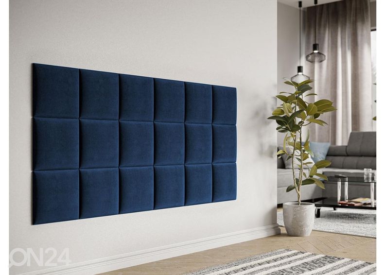 Kangaga kaetud seinapaneel 30x30 cm suurendatud