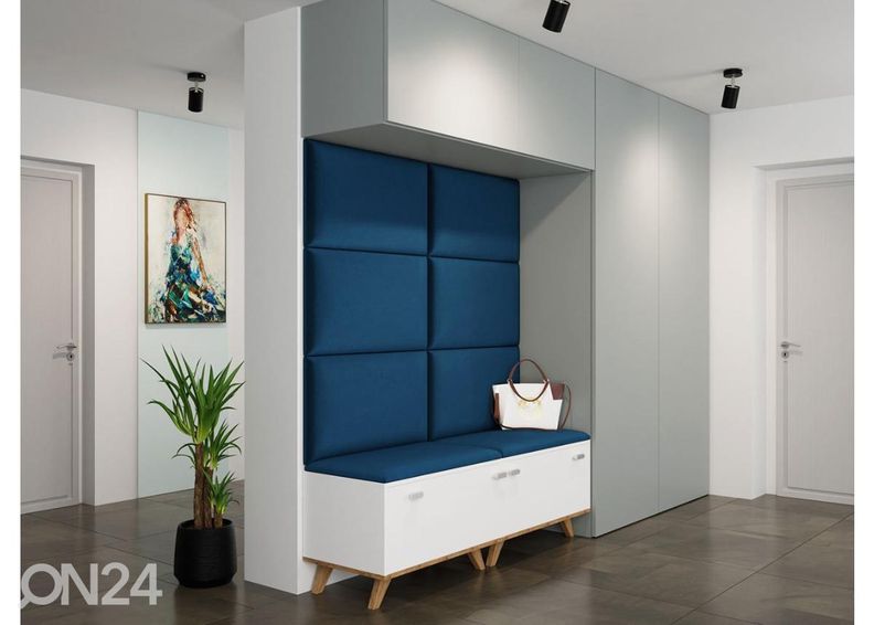 Kangaga kaetud seinapaneel 70x40 cm suurendatud