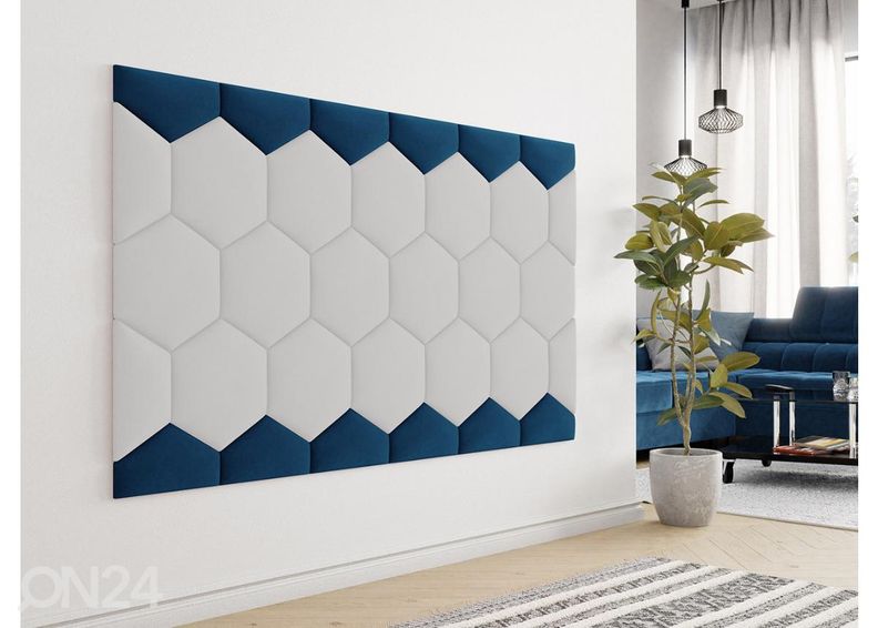 Kangaga kaetud seinapaneel Lok II 18x31 cm suurendatud