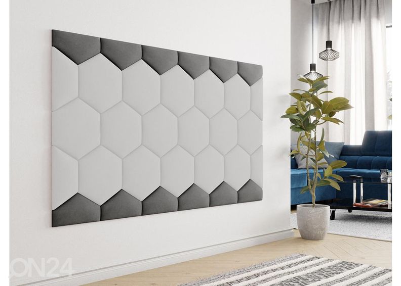 Kangaga kaetud seinapaneel Lok II 18x31 cm suurendatud