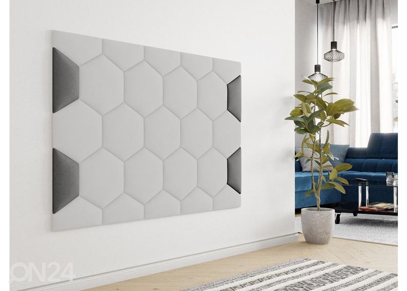 Kangaga kaetud seinapaneel Lok III 18x36 cm suurendatud