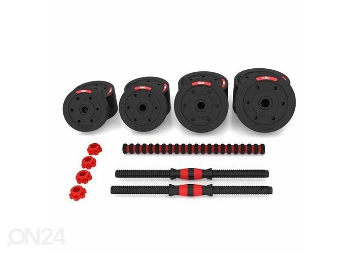 Kangide ja hantlite komplekt HMS SGP 30 kg suurendatud