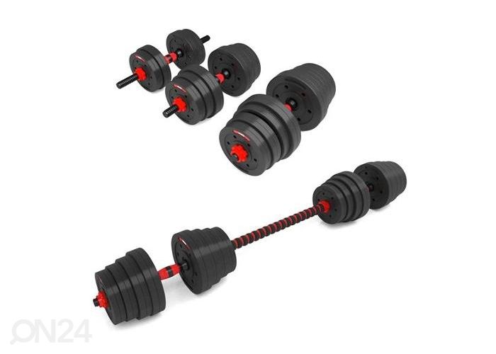 Kangide ja hantlite komplekt HMS SGP 30 kg suurendatud