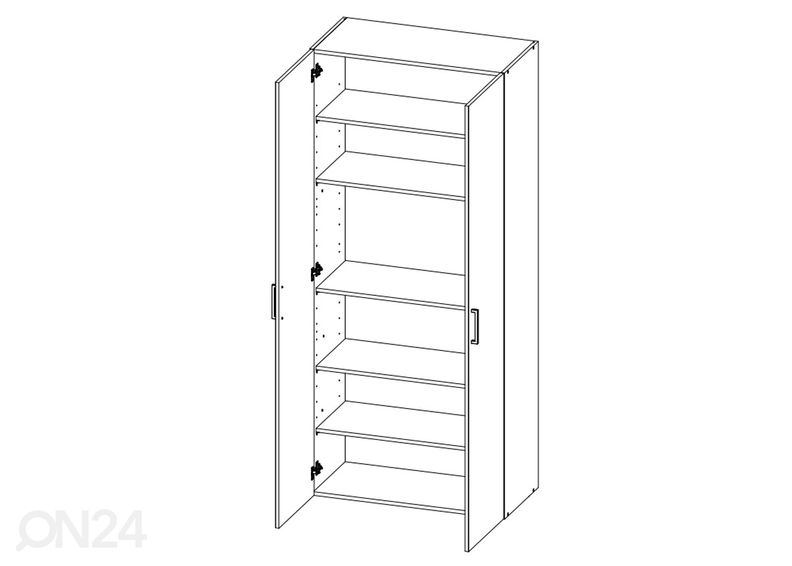 Kapp MRK 643 80 cm suurendatud