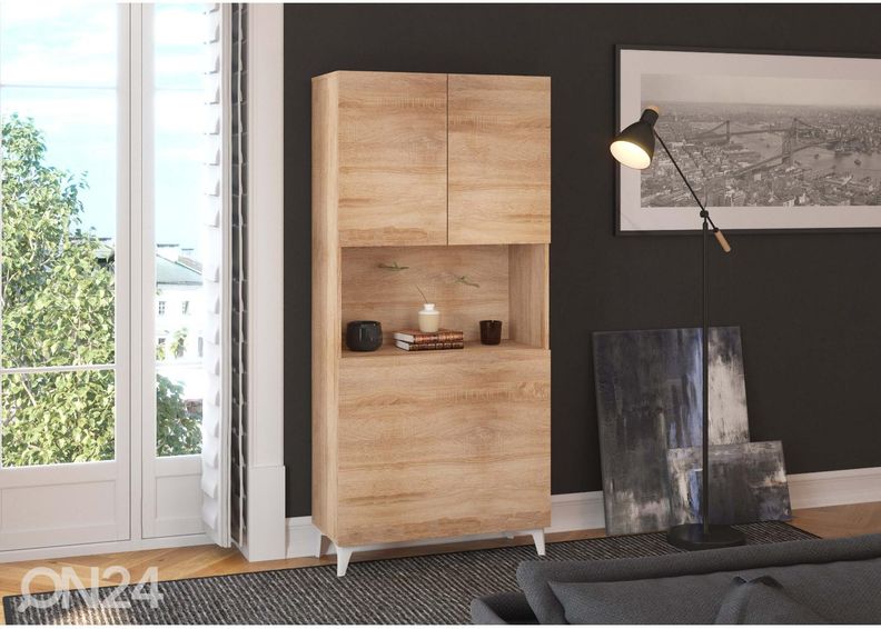 Kappriiul / sekretärkapp Lissy 80 cm suurendatud