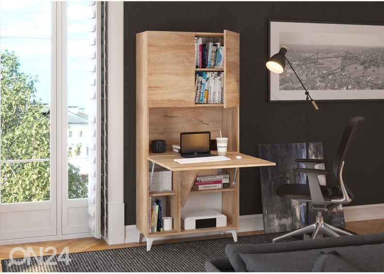 Kappriiul / sekretärkapp Lissy 80 cm suurendatud