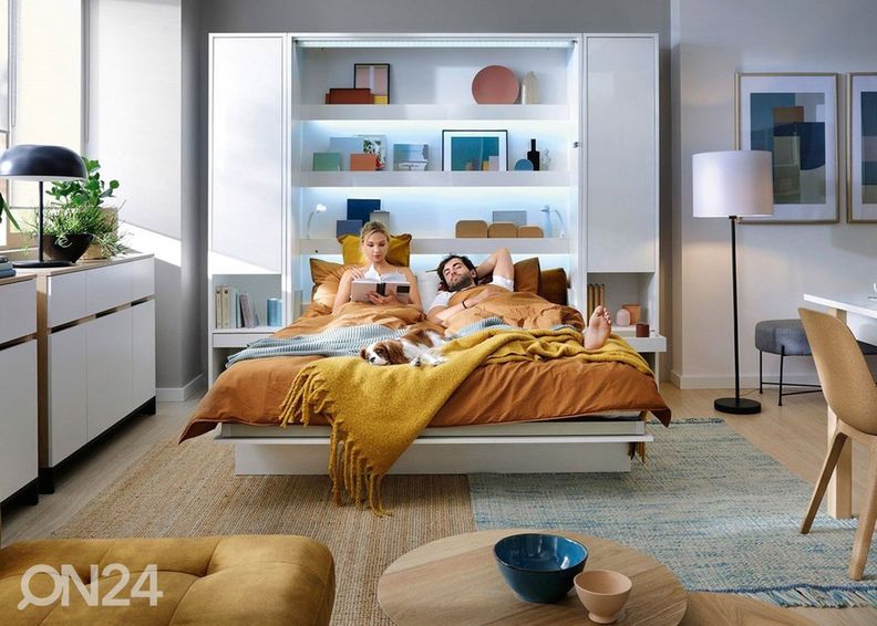 Kappvoodi Lenart BED CONCEPT 120x200 cm suurendatud