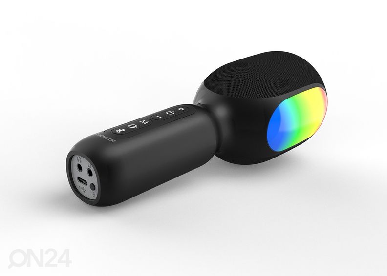 Karaokemikrofon kõlariga Sencor SSSK1000 suurendatud