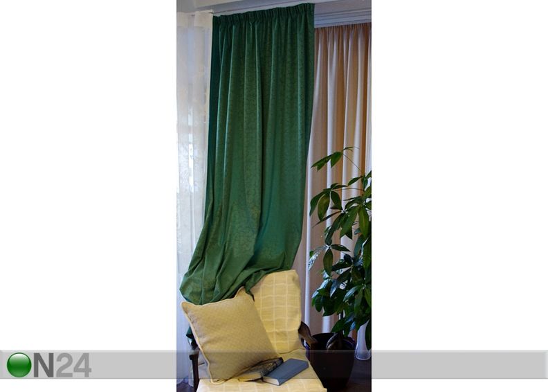 Kardin Focus 140x220cm roheline suurendatud