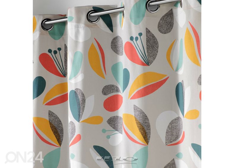 Kardin Panaflore 140x240 cm, kirju suurendatud