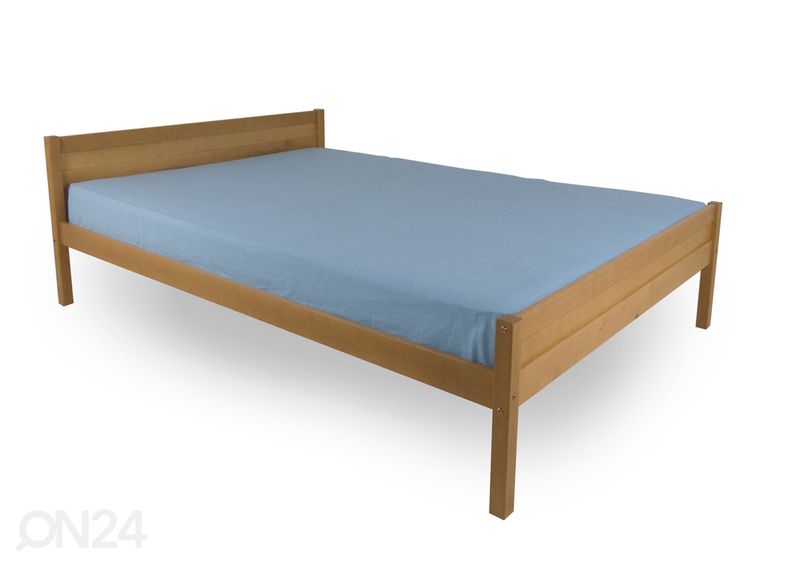 Kasepuust voodi 200x200 cm suurendatud
