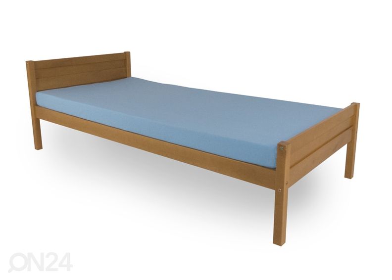 Kasepuust voodi 70x160 cm suurendatud