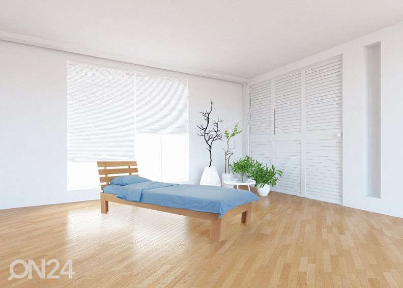 Kasepuust voodi 80x200 cm suurendatud