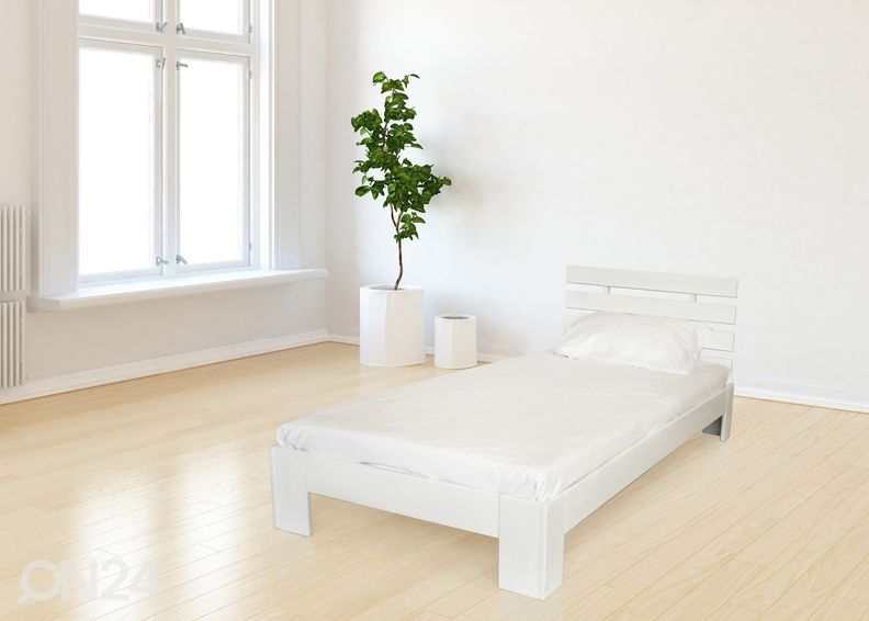 Kasepuust voodi 80x200 cm suurendatud