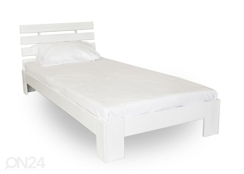 Kasepuust voodi 90x200 cm suurendatud