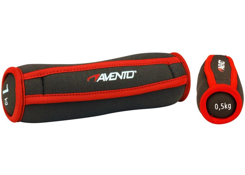 Käsihantlid 2 x 0.5 Kg Avento suurendatud