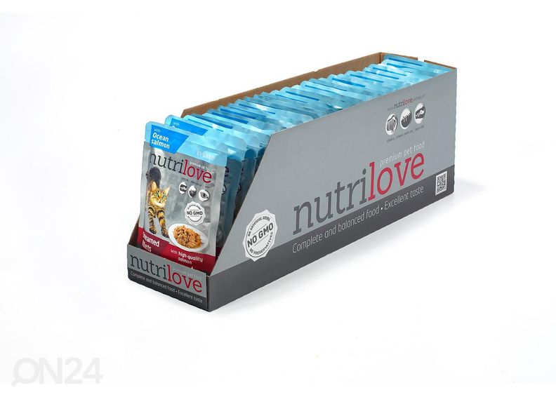 Kassieine lõhega 28x85g suurendatud