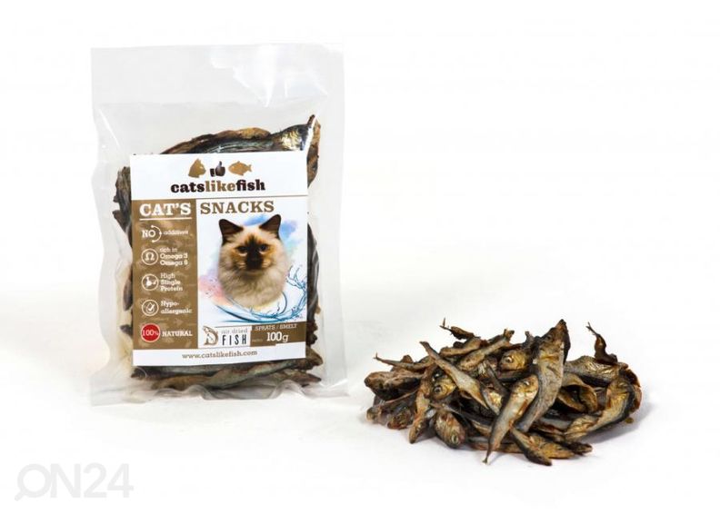 Kassimaius sprats terve kilu 100g suurendatud