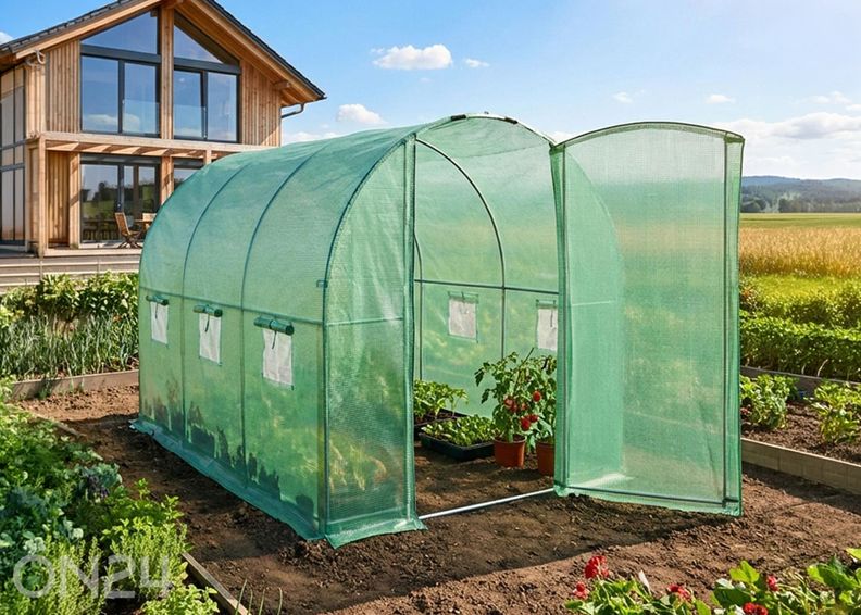 Kasvuhoone 6 m² suurendatud