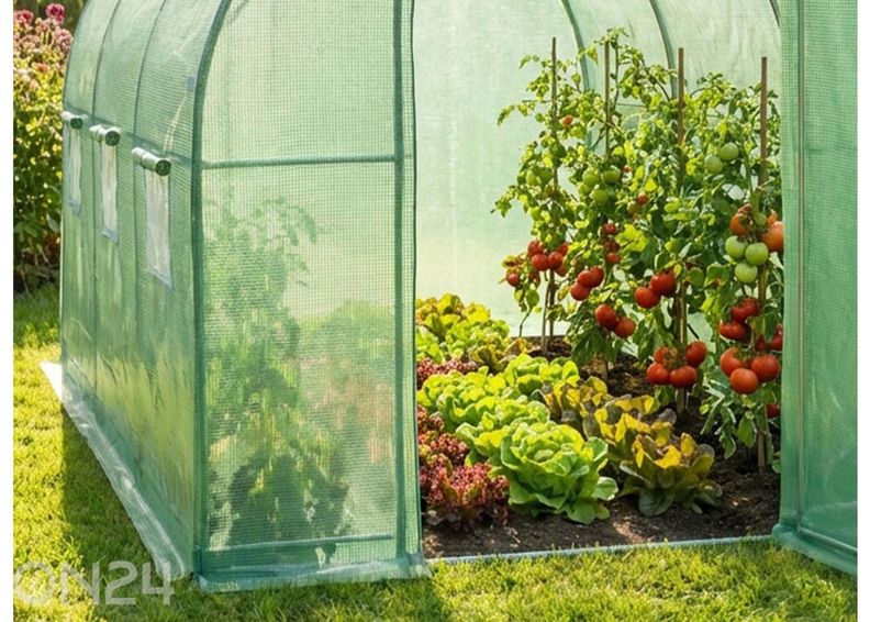 Kasvuhoone 6 m² suurendatud