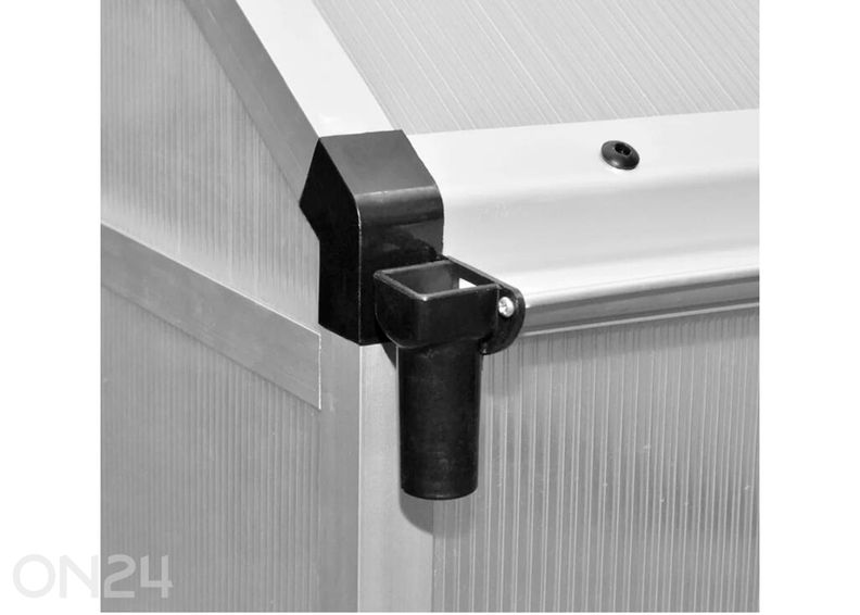 Kasvuhoone Polar 5,9 m² suurendatud