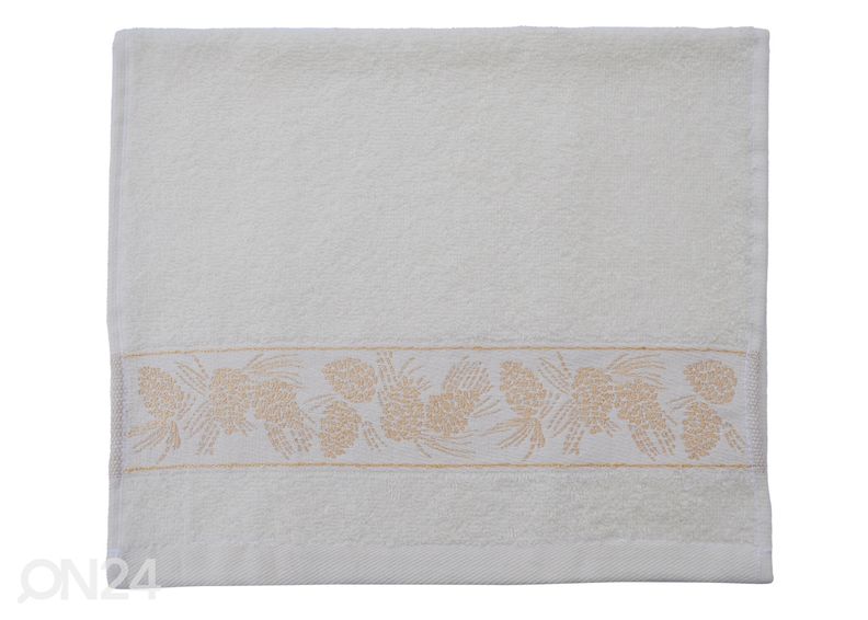 Käterätikute komplekt Holly kreem 2 tk, 30x50 cm suurendatud