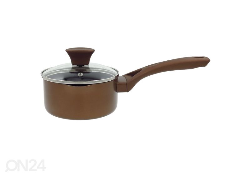 Keedunõu käepidemega Natura Ø14 cm klaasist kaanega suurendatud