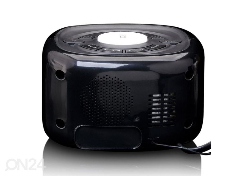 Kellraadio öövalgustiga Lenco CR12BK, must suurendatud