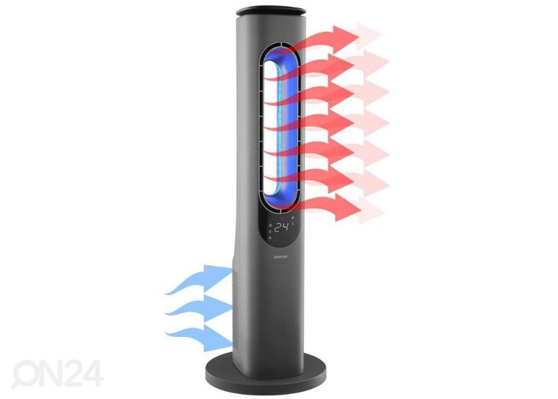 Keraamiline kütteseade ilma tiivikuta Sencor SFH3704SL suurendatud