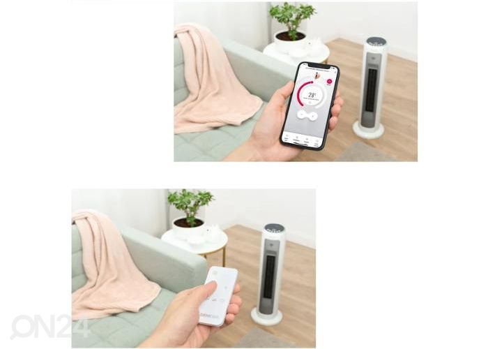 Keraamiline kütteseade WiFi-ga Sencor SFH 8994WH valge suurendatud