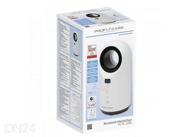 Keraamiline soojapuhur ProfiCare PCHL3086 suurendatud