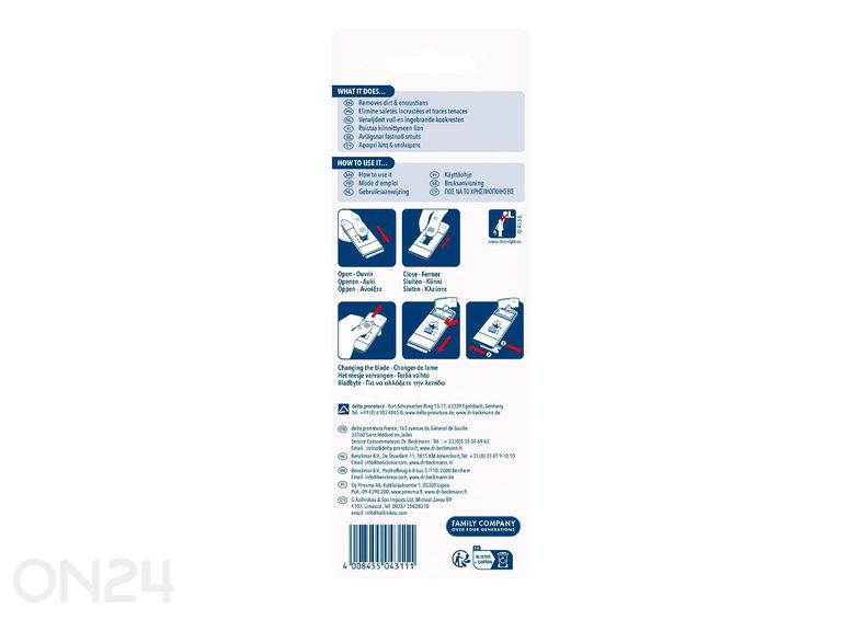 Keraamilise pliidi puhastuskaabits Dr.Beckmann suurendatud