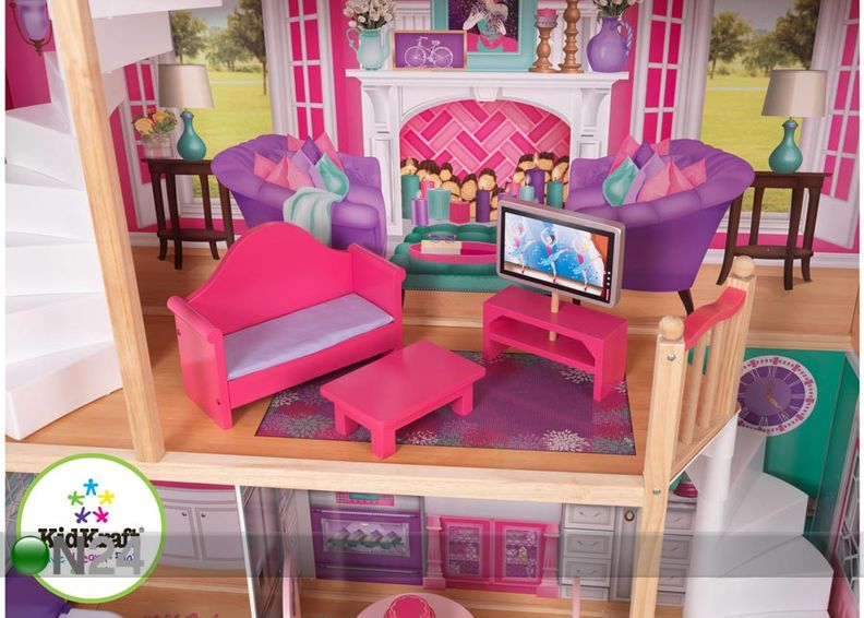 KidKraft elegantne nukumaja suurendatud