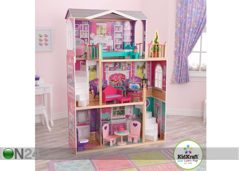KidKraft elegantne nukumaja suurendatud