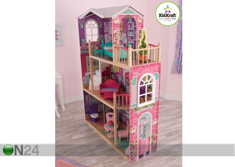 KidKraft elegantne nukumaja suurendatud