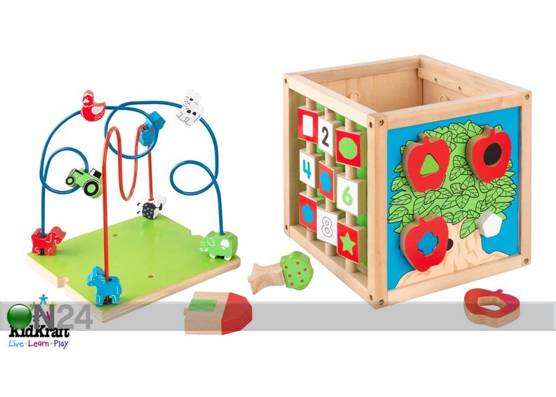 KidKraft puidust labürindi mäng suurendatud