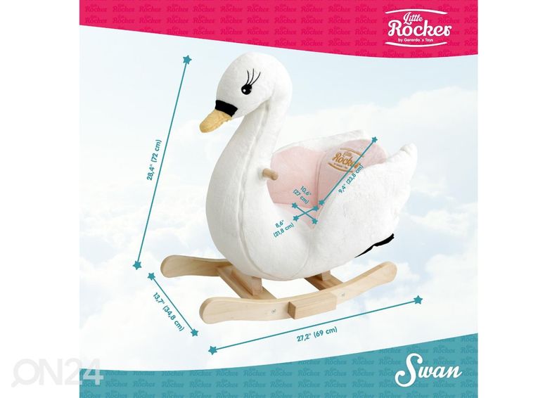 Kiikloom Luik muusikaga suurendatud