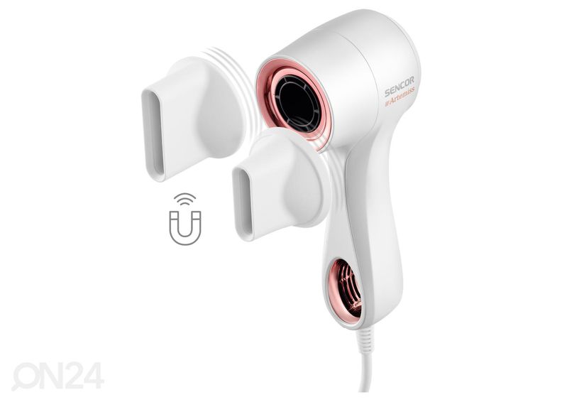 Kiire õhuvooluga föön Sencor SHD9000RS suurendatud