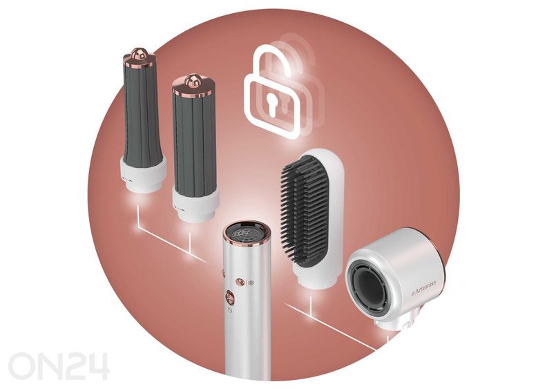 Kiire õhuvooluga koolutaja Sencor SHS9100RS suurendatud