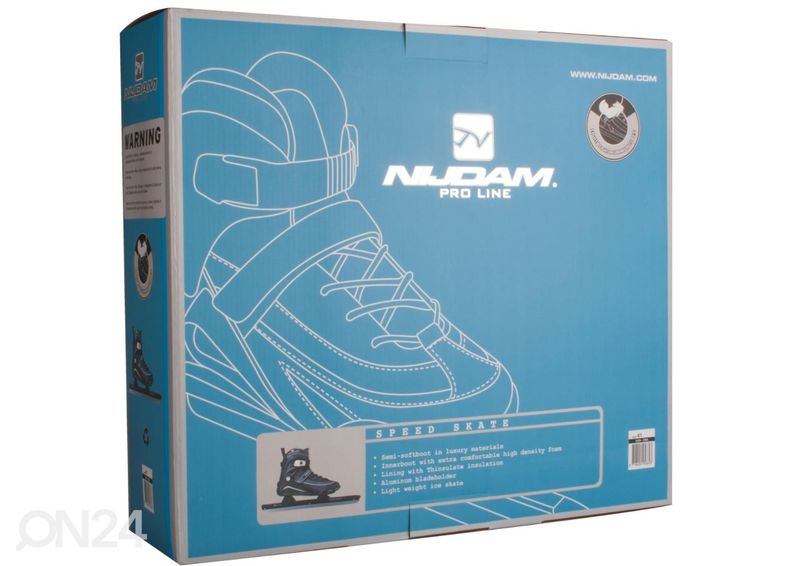 Kiiruisud Alu Tube Nijdam suurus 42 suurendatud