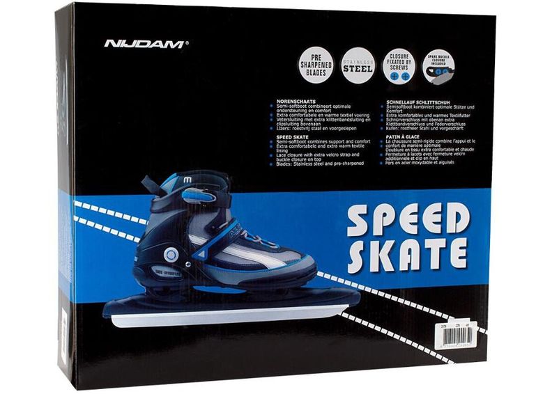 Kiiruisud poolpehme saabas Nijdam suurus 39 suurendatud