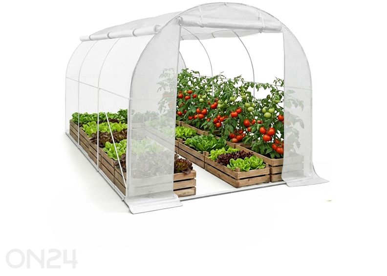 Kilekasvuhoone 6 m² suurendatud