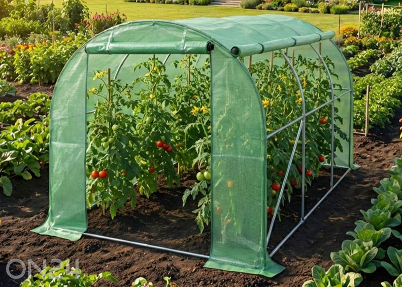 Kilekasvuhoone 6 m² suurendatud