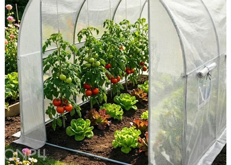 Kilekasvuhoone 6 m² suurendatud