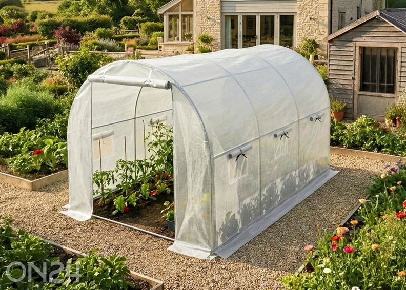 Kilekasvuhoone 6 m² suurendatud