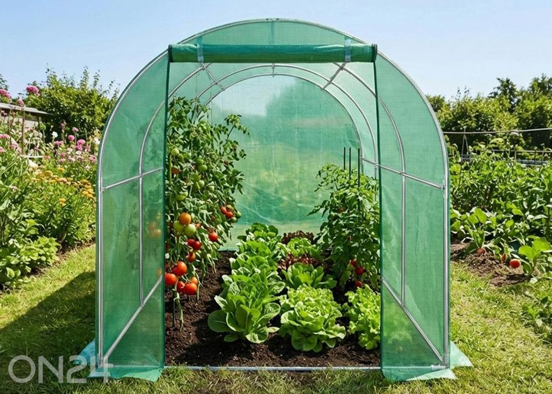 Kilekasvuhoone 6 m² suurendatud