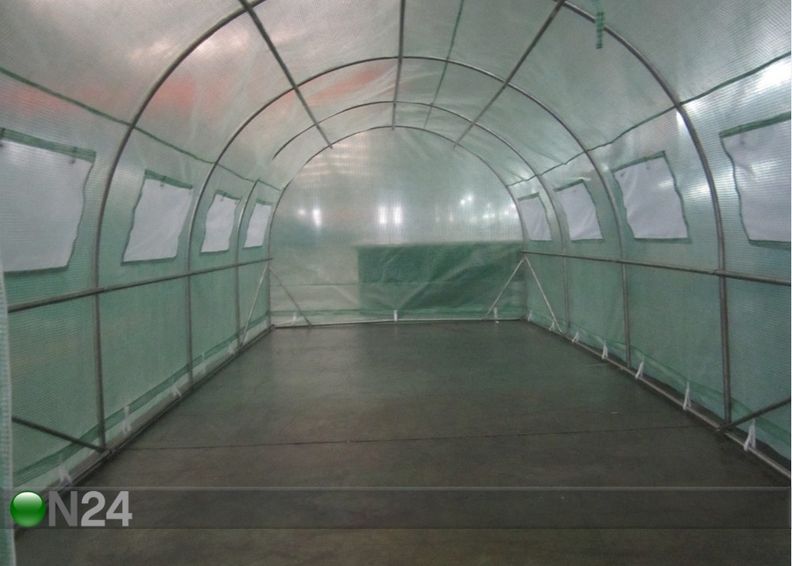 Kilekasvuhoone Pro 2,5x5 m, 12,5 m² suurendatud
