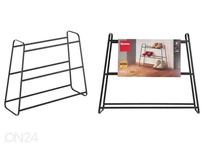 Kingariiul Derby 3, 52x18x45 cm, must suurendatud