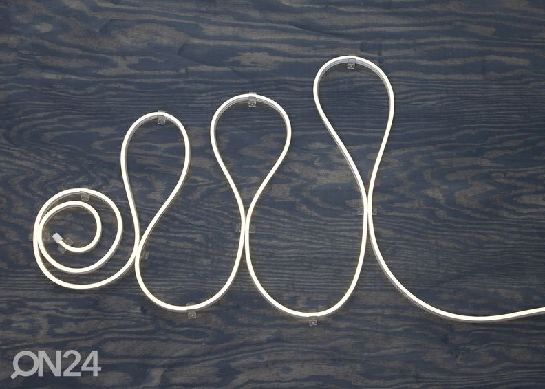 Kinnitusklambrid Neoon valguskaablile 10 tk suurendatud